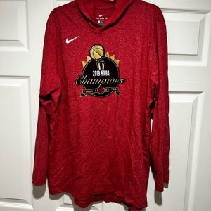 Toronto Raptors 2019 Championship lightweight hoodie XL